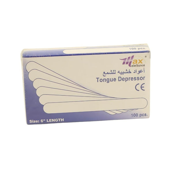 Extra Large Wooden Wax Sticks Precise Application Tools Max Elegance 100 Sticks