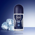 Nivea Men Cool Kick Roll-On Deodorant, 48-Hour Sweat Protection, 50ml