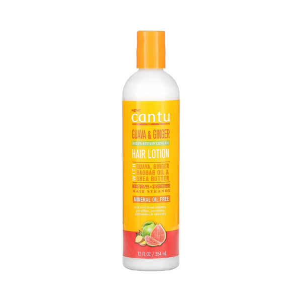 Cantu Guava & Ginger Moisturizing Hair Lotion for Dry Hair 354ml Sulfate-Free