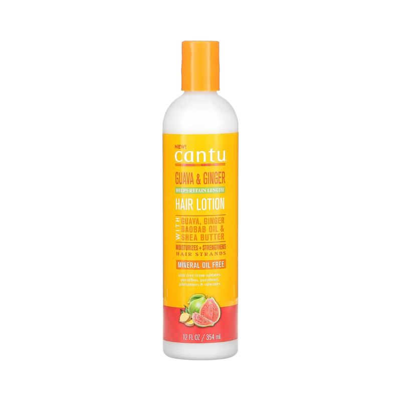Cantu Guava & Ginger Moisturizing Hair Lotion for Dry Hair 354ml Sulfate-Free