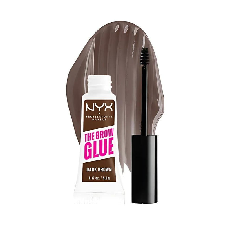 Eyebrow Gel Long-Lasting Hold Precision Brush Medium Brown NYX 5ml