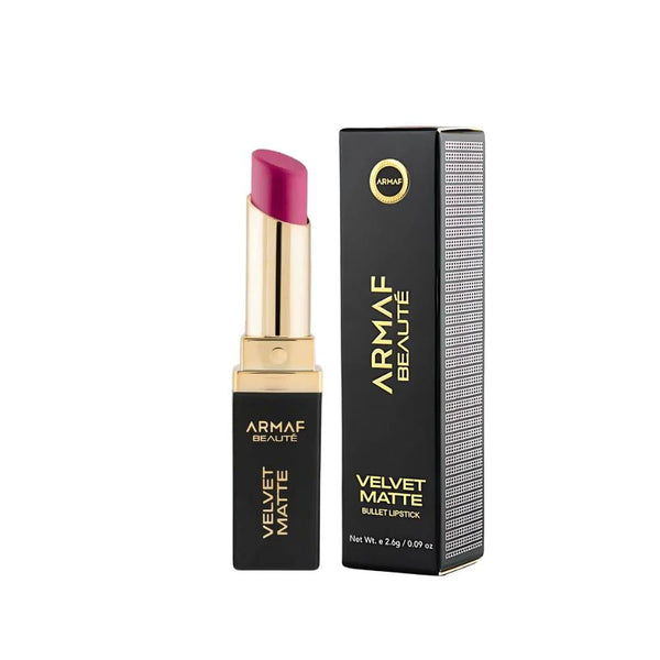 Armaf Beauty Velvet Matte Lipstick, Shea Butter, Long-Lasting, 03 Madeleine