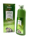 Buy Hair Color Shampoo Dark Brown Majica Green Apple 420ml