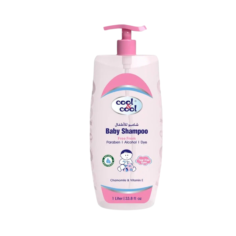 Kids Shampoo Gentle Sulfate Free Tear Free Daily Cleansing Cool & Cool 1000ml