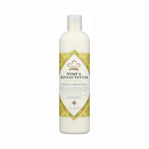 Nubian Heritage Hemp Body Lotion, Neem Oil, 384 ml