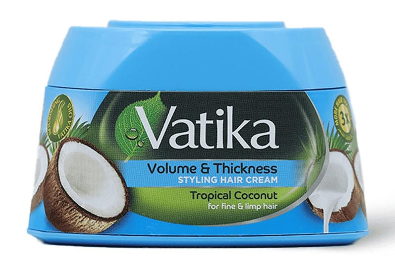 Volume & Thickness Styling Hair Cream 210ml Tropical Coconut Vatika 210ml