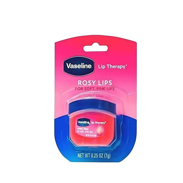 Vaseline Rose Mini Lip Balm, Hydrating Tinted Lip Treatment, 7g