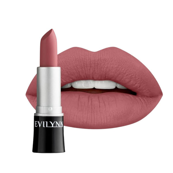 Eveline Creamy Matte Lipstick, Long-Lasting Lip Makeup, Shade 03