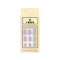 Self-Adhesive Artificial Nails Reusable B26 Castal 24 Pieces