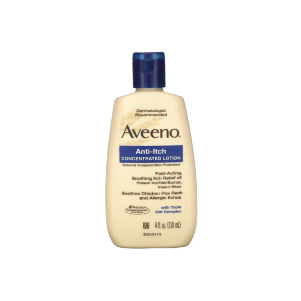 Aveeno Anti Itch Concentrated Lotion Triple Oat Complex 118ml