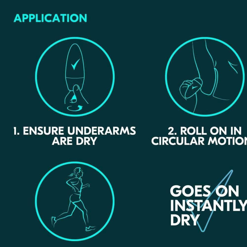 Rexona Roll-On Deodorant 72H Protection Workout Women's Sensitive Skin 50ml