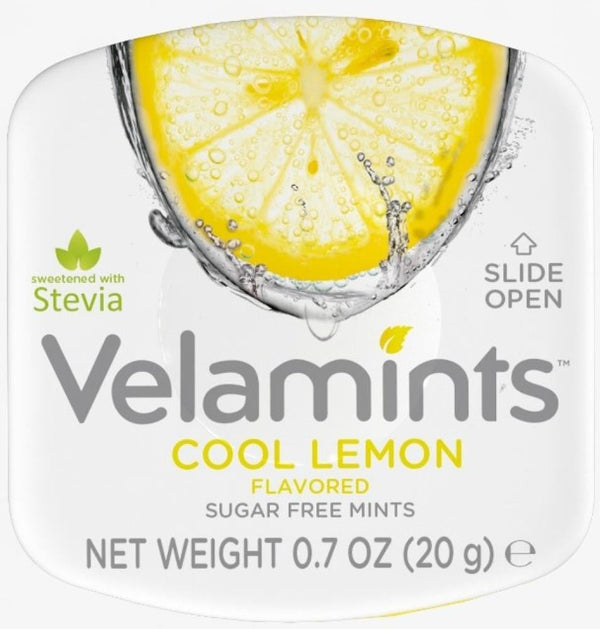 Velamints Lemon Lozenges Sugar Free 20g