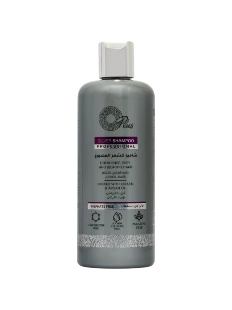 Silver Shampoo for Blonde Hair Tone Correction O Plus 500ml