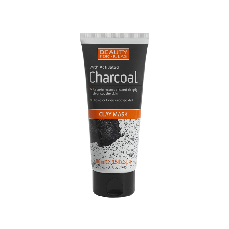 Top Rated Clay Mask Activated Charcoal Deep Cleansing Beauty Formulas 100ml