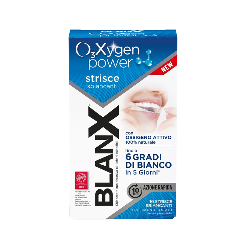 Blanx Teeth Whitening Strips Active Oxygen Technology 10 Strips