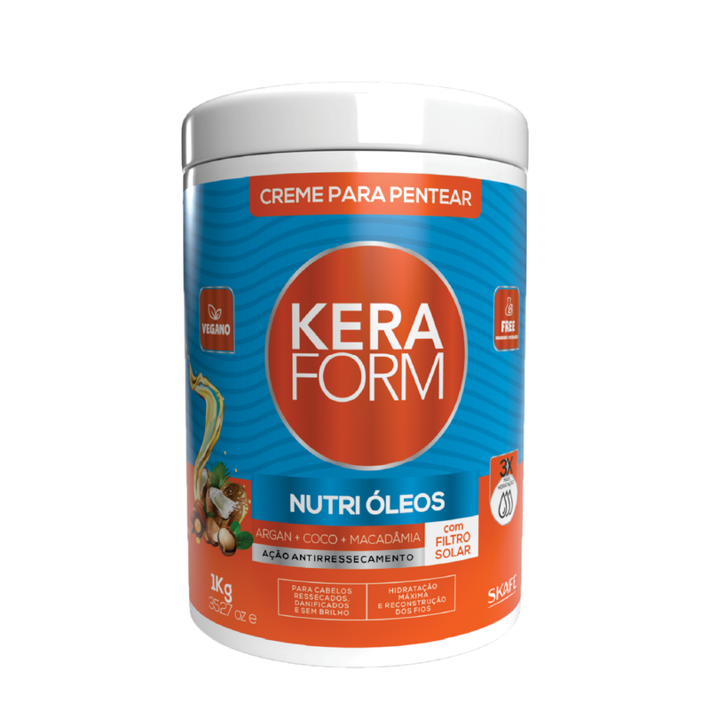 Best Hair Cream for Curly Hair Nourishing Oils Formula Skafe 1kg