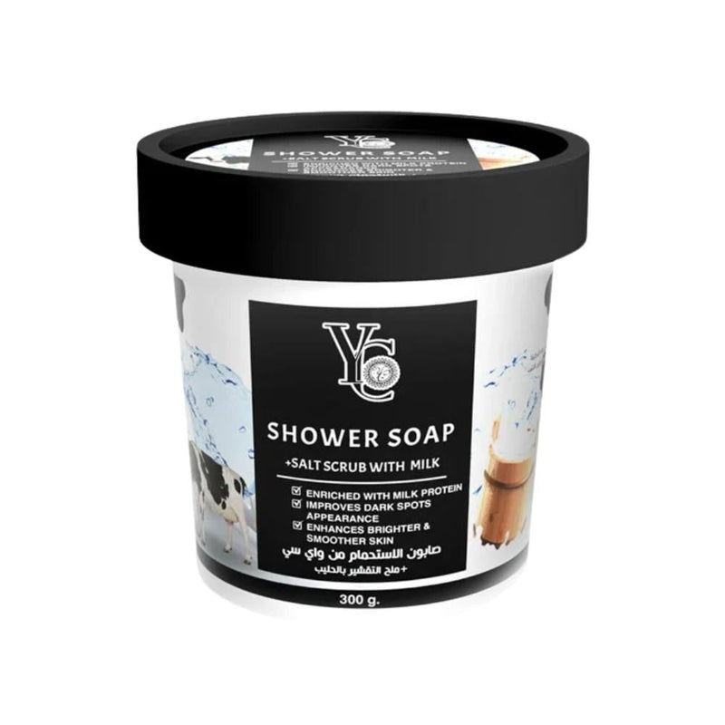 Exfoliating Bath Soap Milk and Salt Deep Cleansing YC 300g