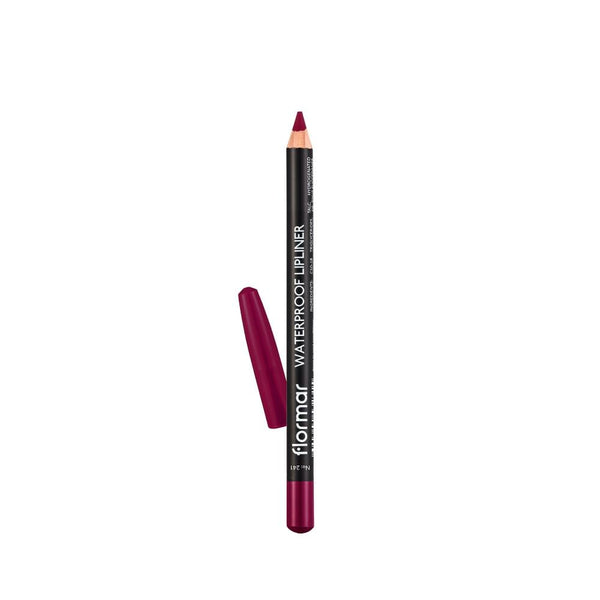 Flormar Waterproof Lip Liner 241 Sour Cherry, Long-Lasting, Smudge-Proof