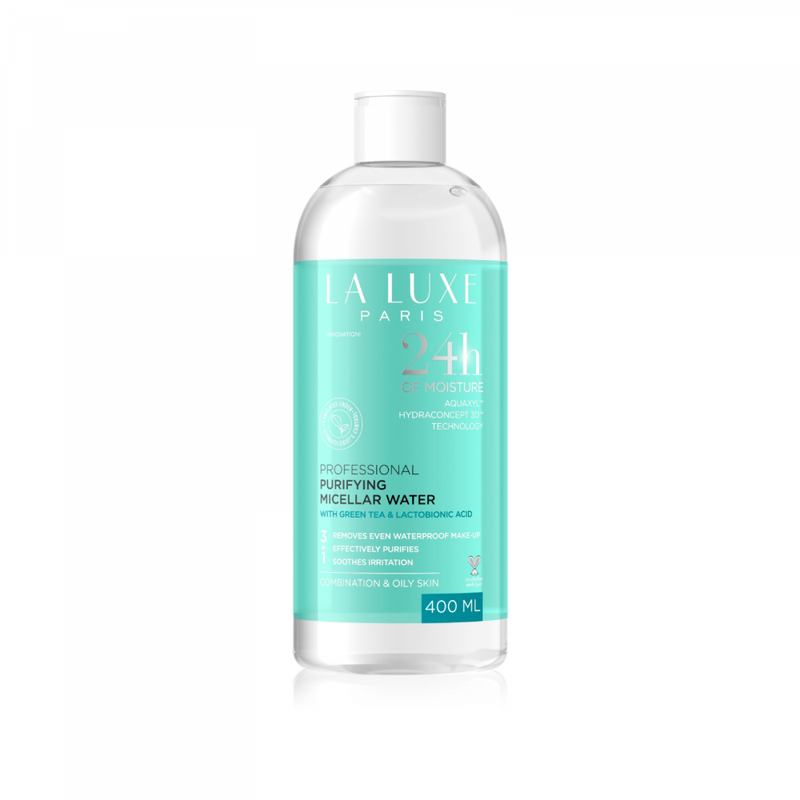 La Luxe Paris Micellar Water with Green Tea and Lactobionic Acid 400ml