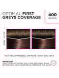 Semi-Permanent Hair Dye Ammonia-Free Gloss Brown 400 L'Oreal Paris 180ml