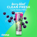 Toothpaste for Fresh Breath Berry Blast Closeup 75ml