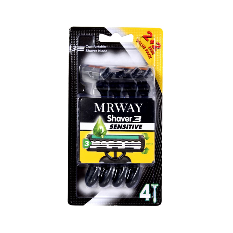 Top Rated Disposable Razors 3-Blade System Marawi 4 Pieces
