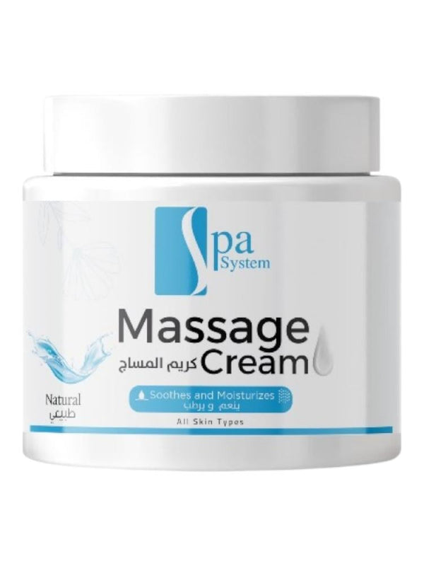 Spa System Smoothing Massage Cream - Deep Hydration - 500ml