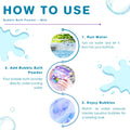 Saboo Milk Bubble Bath Powder for Kids - 100g
