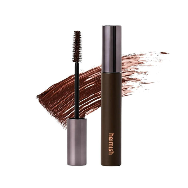 Heimish Dailyism Smudge Stop Curling Mascara, Volume Brown, Waterproof