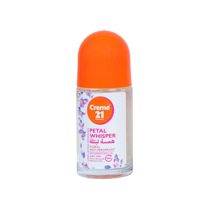 Deodorant for Sensitive Skin Whisper Petal Roll-On Creme 21 50ml