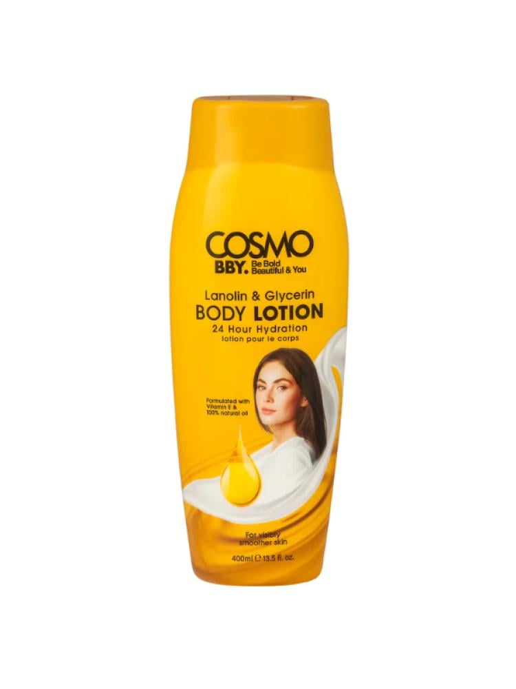 Best Body Lotion for Dry Skin Lanolin & Glycerin Cosmo 400ml