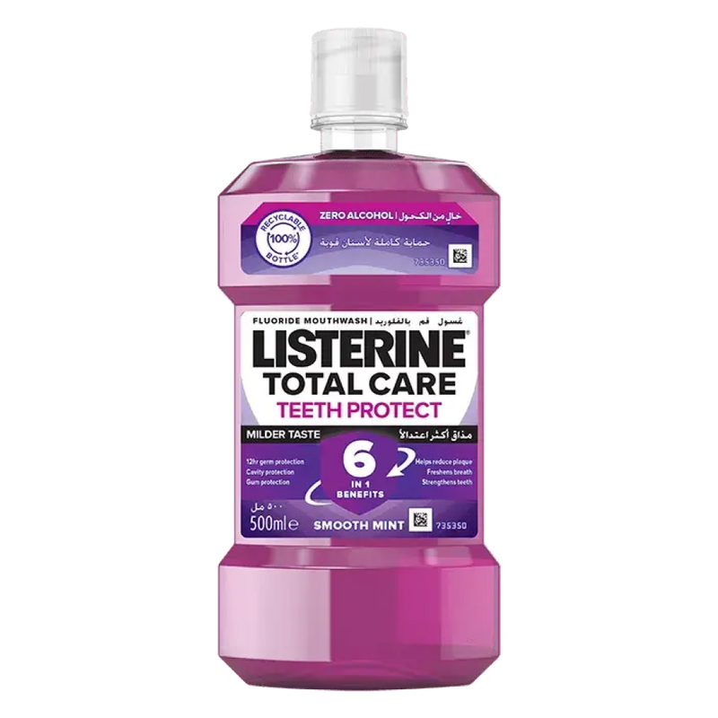 Best Listerine Mouthwash Total Care Milder Taste 500ml
