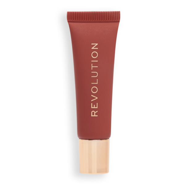 Revolution Juicy Peptide Lip Balm Nude Latte Hydrating 10g