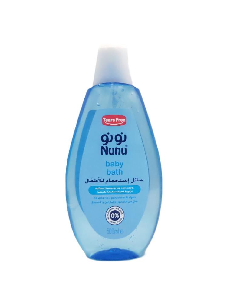 Baby Bath Liquid Sensitive Skin Cleansing Gentle Formula Nunu 500g