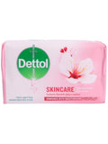 Dettol Rose & Sakura Skin Care Soap - Germ Protection & Hydration - 165g
