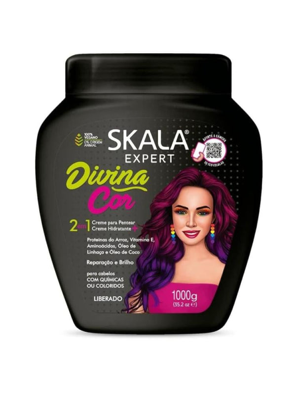 Hair Repair Cream 2-in-1 Damaged Hair Skala Divina Core 1000g