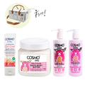 Cosmo Baby Powder Care Set with Aloe Vera, Vitamin E, and Gift Bag