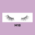 Kaya Natural Mink Eyelashes M18, 100% Siberian Mink Hair, Reusable
