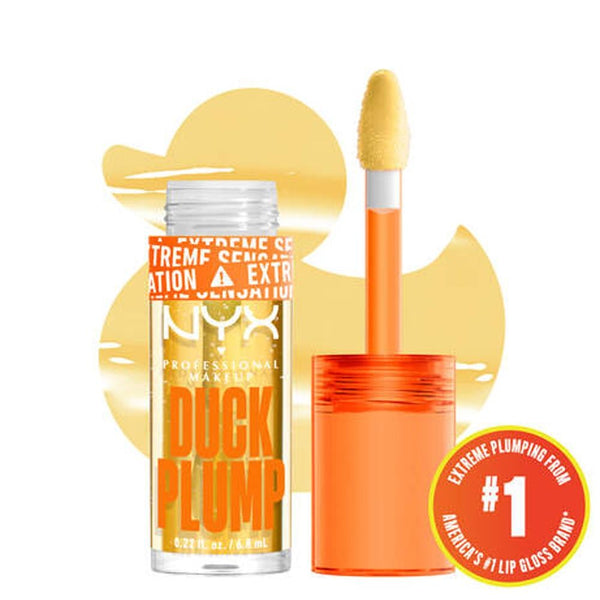 NYX Duck Plump Lip Gloss Spicy Ginger Blend 7ml Clearly Spicy