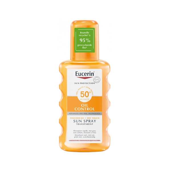 Eucerin Sunscreen Spray SPF 50 Transparent Formula 200ml