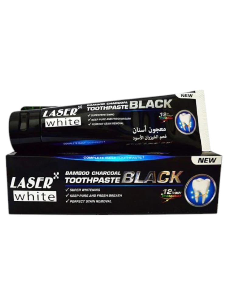 Best Charcoal Toothpaste for Whitening Bamboo Charcoal Laser White 100g