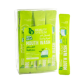 Green Tea Mouthwash Tablets Fresh Breath Refill Beauty System 20 x 10ml