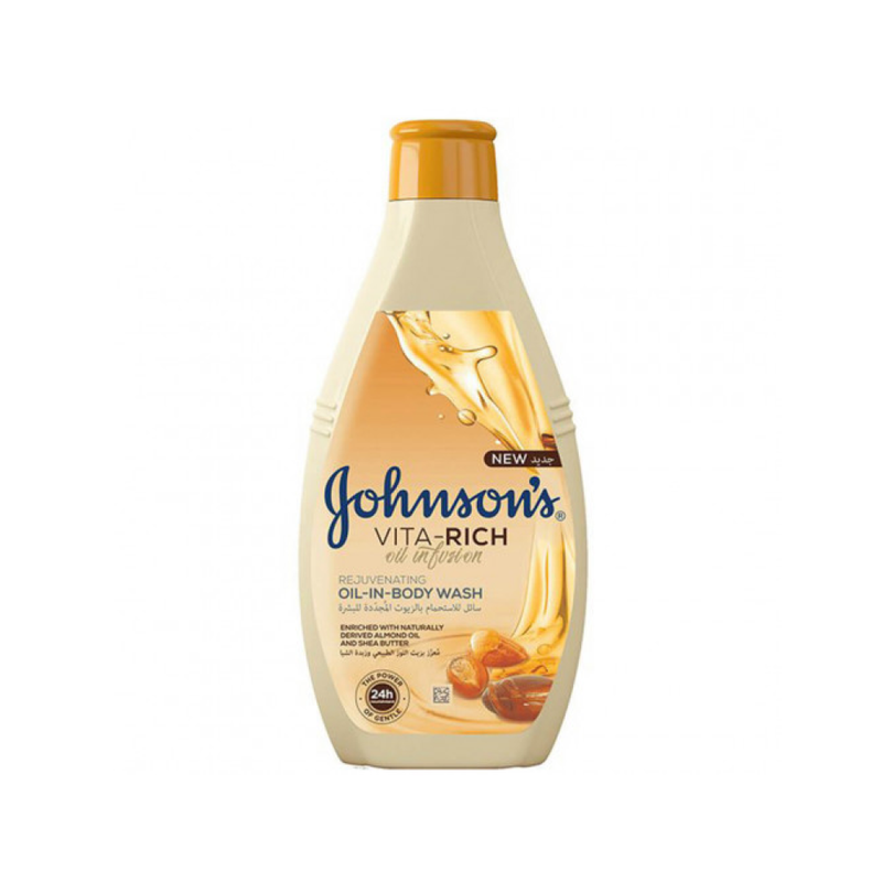 Johnson's Vita-Rich Shower Gel Almond Oil & Shea Butter 250ml