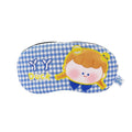 Eye Cover for Sleep Kids Blue Checkered Mini Good