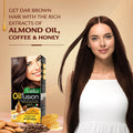 Permanent Hair Colour Cream Dark Brown Ammonia-Free Vatika 50ml
