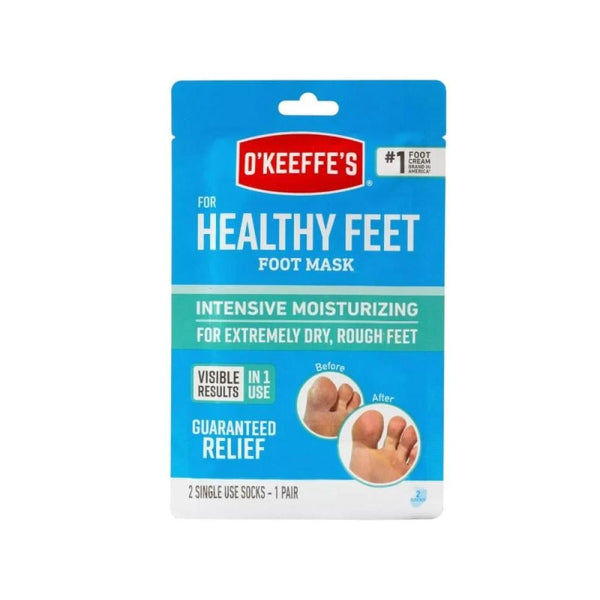 Okeeffe's Intensive Moisture Foot Mask for Dry & Rough Skin, 1 Pair