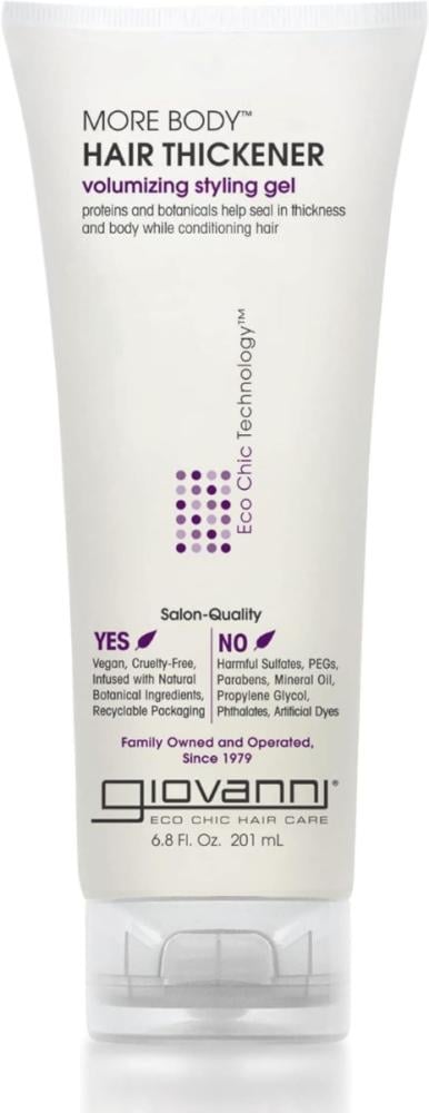 Giovanni LA Hold Styling Gel Volumizing Hair Thickener 201ml GIOVANNI
