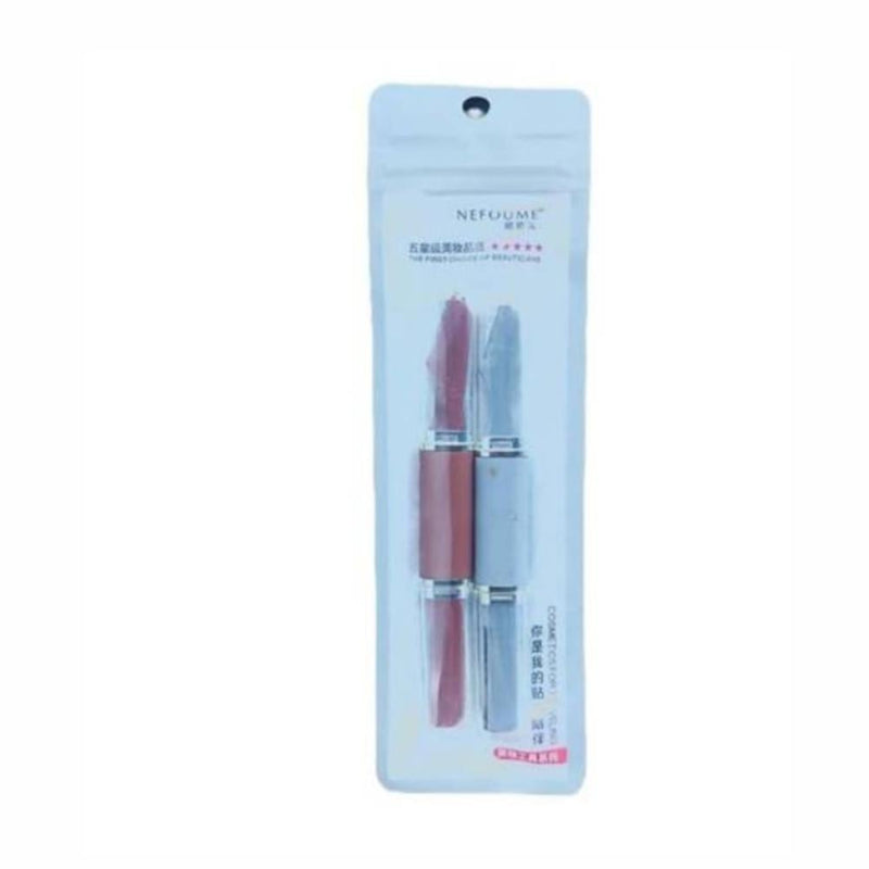 Eyebrow Razor Double-Ended Precision Shaping Tool Nevumi 2 Pieces