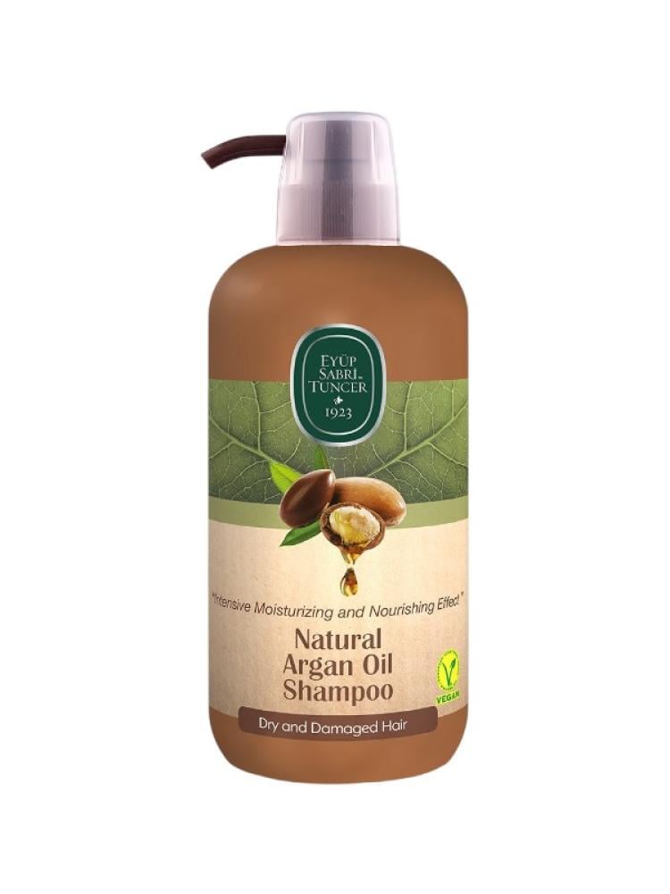 Natural Argan Oil Shampoo for Dry Damaged Hair Eyüp Sabri Tuncer 600ml