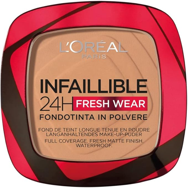 Loreal Infallible Foundation Powder 24H Fresh Wear Golden Sun 260